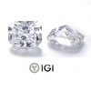 شهادة IGI قطع مشع D VS HPHT CVD Lab Grown Diamond